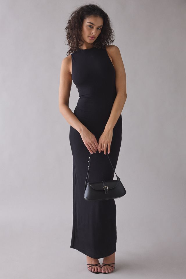 AFRM Casper Sleeveless High Neck Maxi Dress