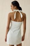 UO Hold Me Close Keyhole Halter Mini Dress | Urban Outfitters