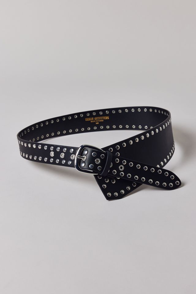 Ceinture BDG Moss ample cloutée en simili-cuir #2