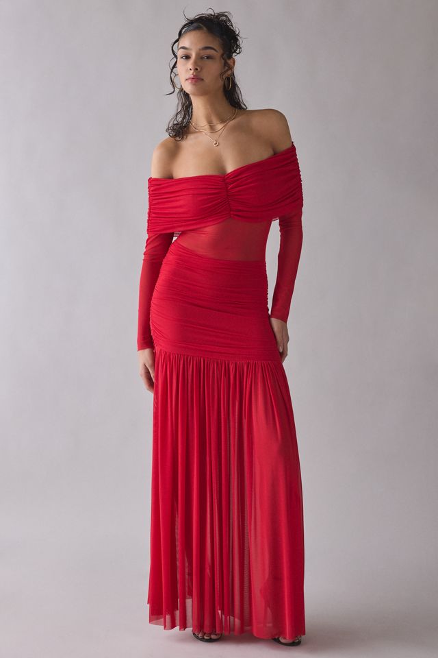 afrm maxi dress Biona 5% Spandex Imported from China Machine wash cold AFRM Hoda Maxi Dress in