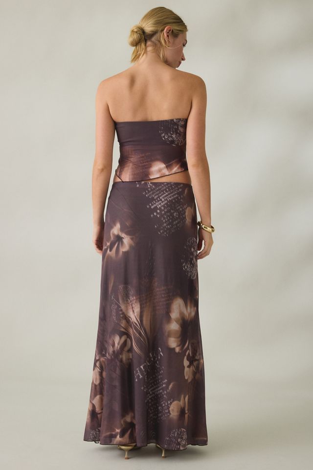 Ensemble 2 pièces jupe en maille imprimée UO Shimmer Haze #3