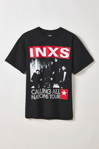 Giant Vintage INXS Tour Vintage Graphic Heavyweight Cotton Tee