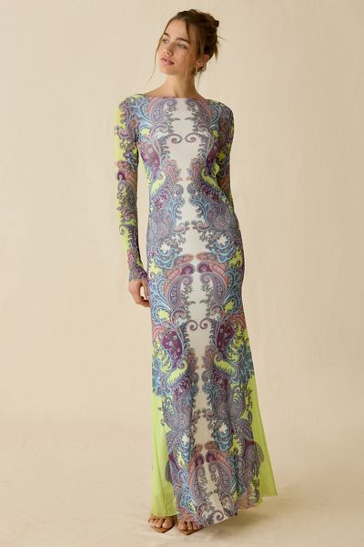 chinese dress ladies Tova Black High-Neck Long-Sleeve Maxi Dress – Club L London
