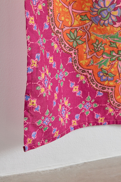 Festival Floral Patchwork Oversized Tapestry