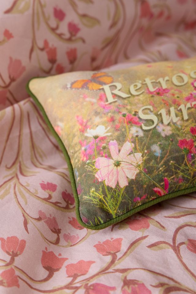 Micro Mini Text Bolster Pillow #2