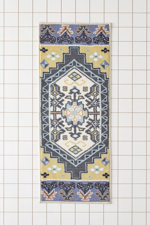 Beck Medallion Printed Bath Mat #1