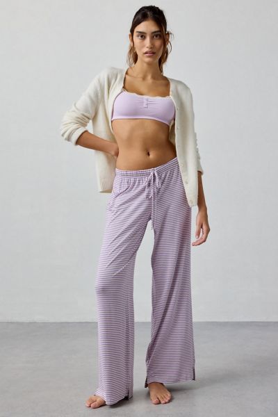 Out From Under Willa Easy Pull-on Lounge Pant In Purple, Women's At Urban Outfitters In Purple