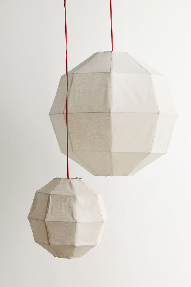 Jonie Jute Geometric Lantern Pendant Light #1