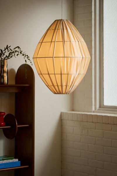 Gina Silky Hanging Lantern Pendant Light | Urban Outfitters