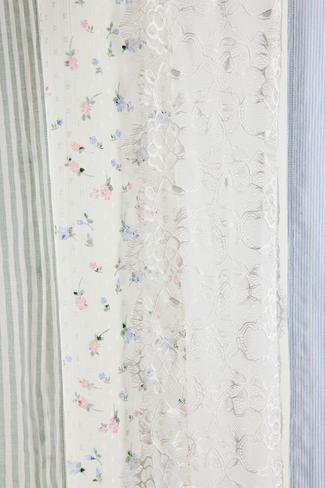 Wispy Fabric Doorway Curtain #2