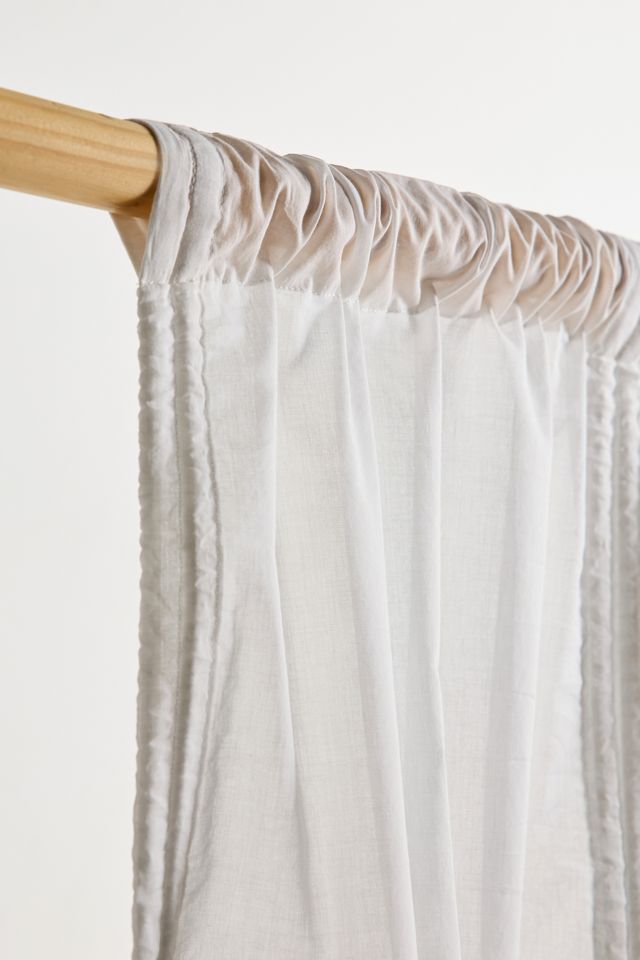 Wispy Crochet Trim Balloon Window Valance #3