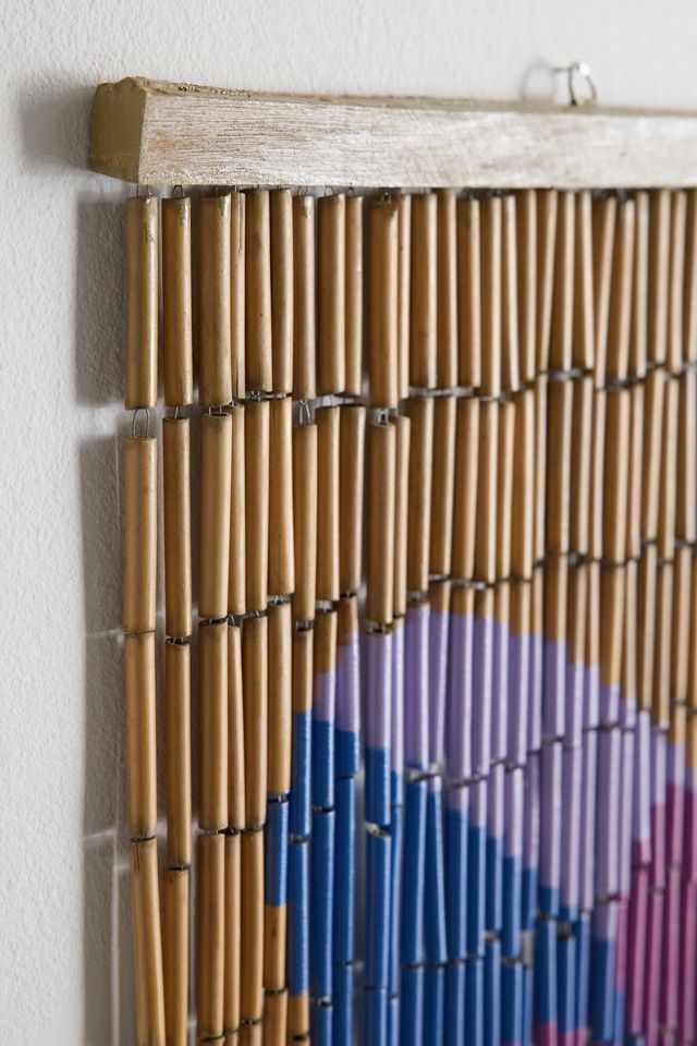 Monica Butterfly Bamboo Beaded Curtain #3
