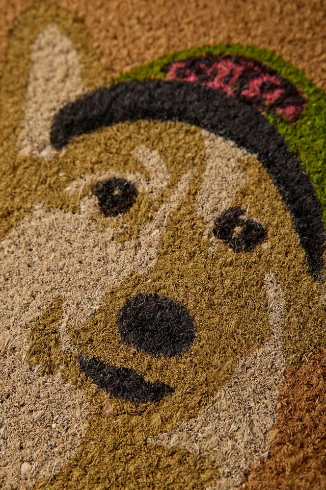 Dog Collage Coir Doormat #1