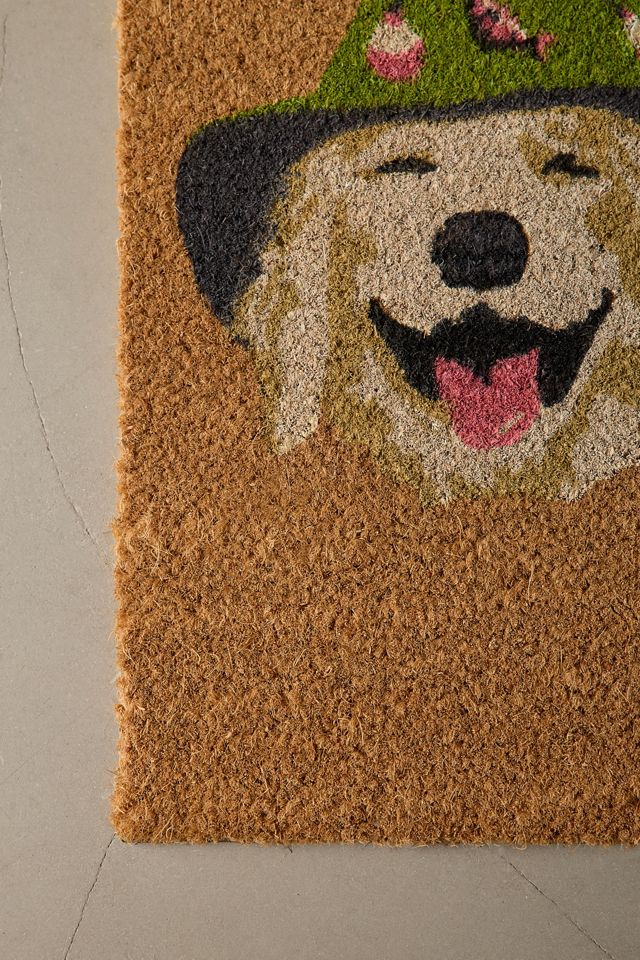 Dog Collage Coir Doormat #2