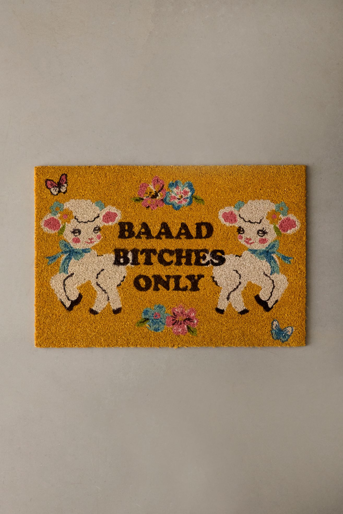 Coir Doormat - BAAAD B******