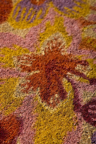 Floral Shaped Coir Doormat