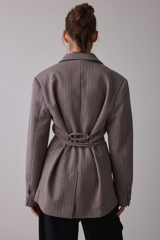Muse Assembly Angela Tie-Waist Wrap Blazer #2