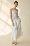 トップス euw rattan design knit bustier set ivory Muse Assembly Mia Floral Lace-Up Corset Top | Urban Outfitters