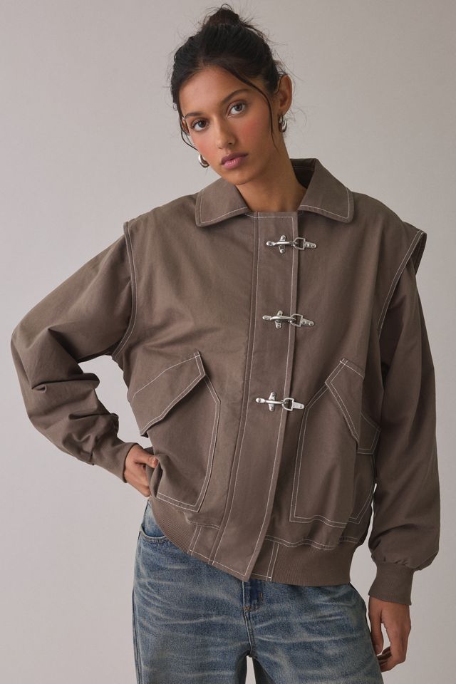 MUSE/ブルゾン Muse Assembly Sally Multi-Way Bomber Jacket | Urban Outfitters