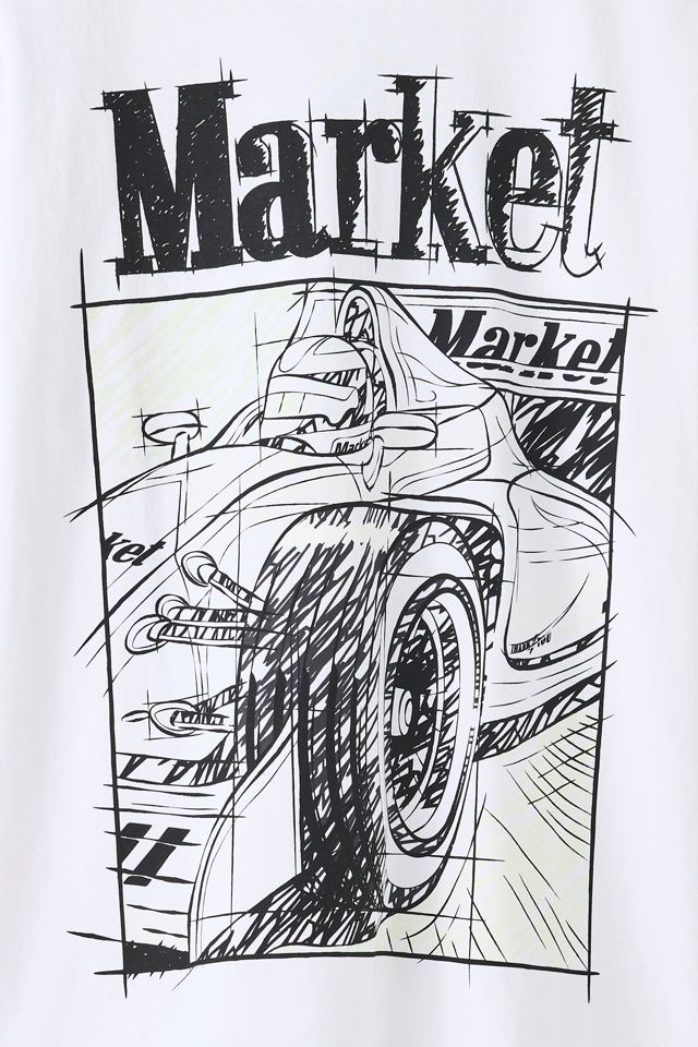 Market Studios Scribbled Formula 1 Graphic Tee #1