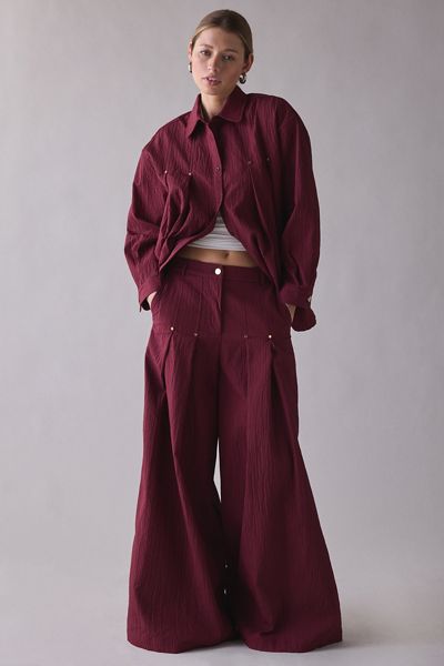 Sister Jane Dream Invitation Velvet Bow Trousers | Urban