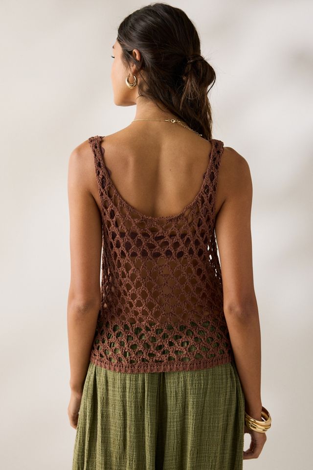 Débardeur en filet transparent Nate BDG #3