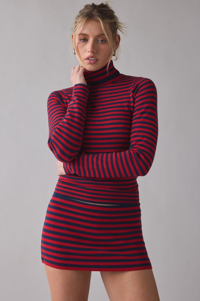 Frankies Bikinis Marialla Sunday Stripe Mini Skort #2