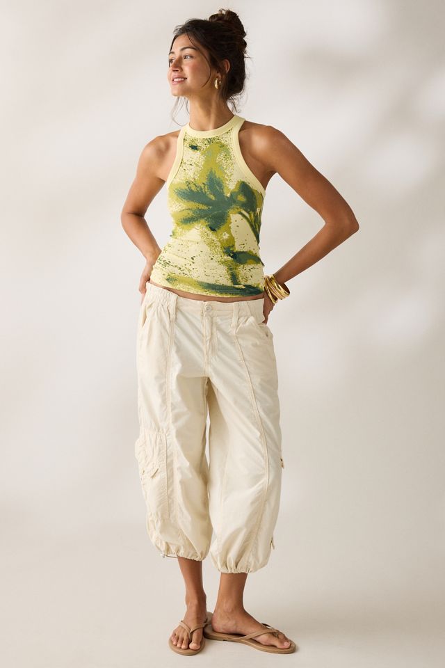 BDG Off-Duty Ribbed High Neck Tank Top #3
