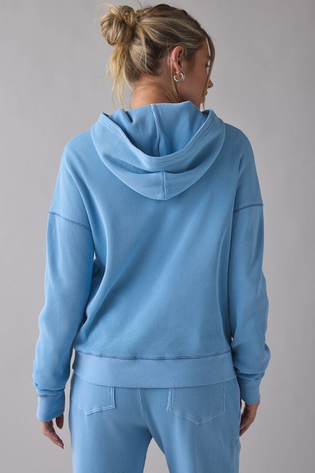 Frankies Bikinis Haven Lullaby Sky Thermal Hoodie Sweatshirt #3