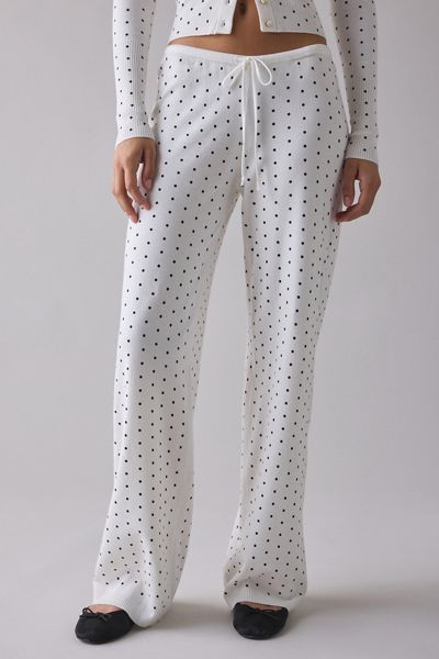Frankies Bikinis Mellow Belle Of The Ball Cloud Knit Pants