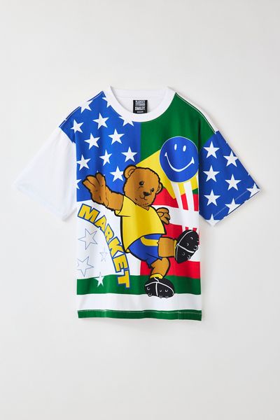Market Studios Shoot Your Shot Soccer Graphic Tee
