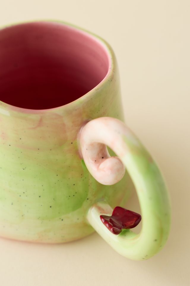 Garden Critters Peekaboo Ceramic Mug | Urban Outfitters