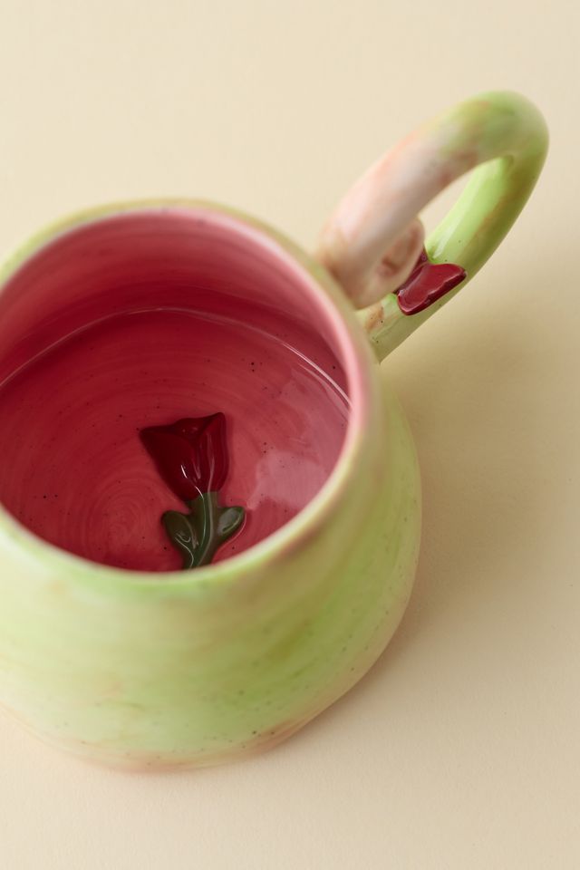 Garden Critters Peekaboo Ceramic Mug #1