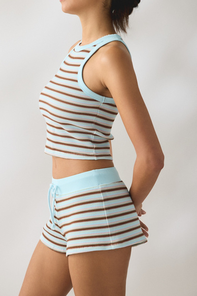 Frankies Bikinis Noah Thermal Knit Mini Short