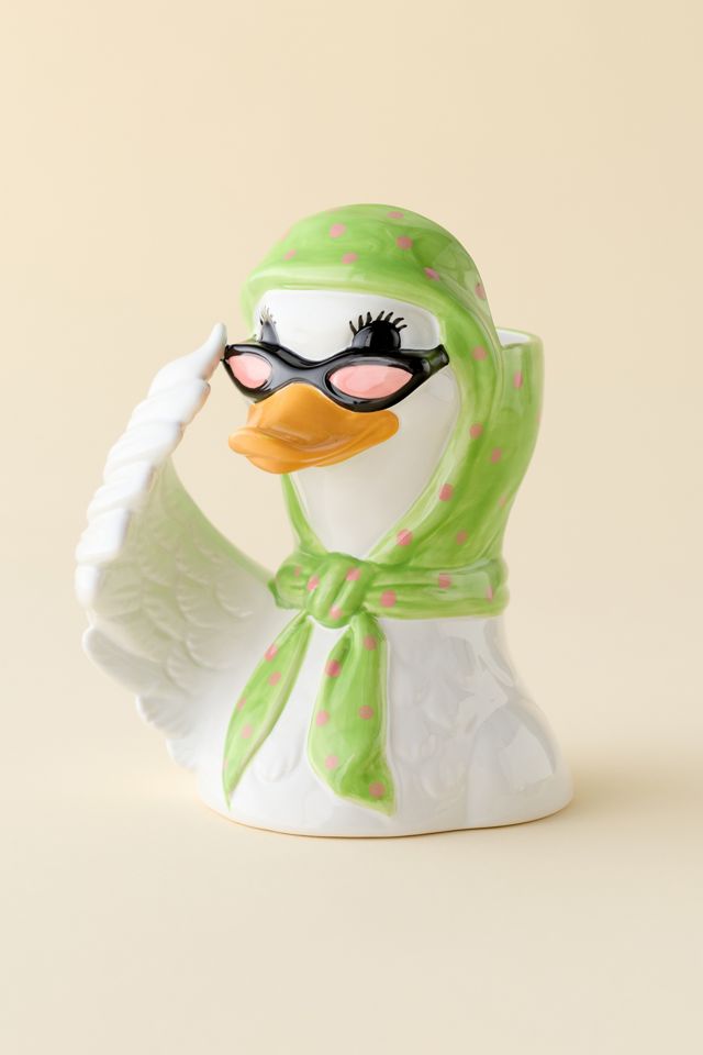 Goose Ceramic Utensil Holder #2