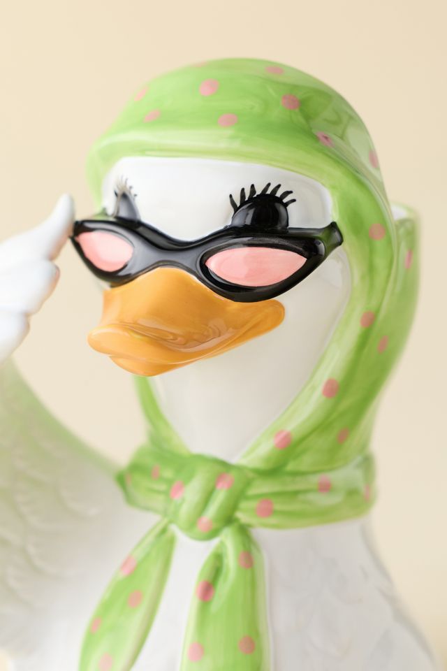 Goose Ceramic Utensil Holder #3