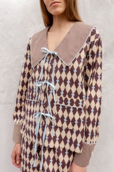 TBCo Cotton Harlequin Pajama Set