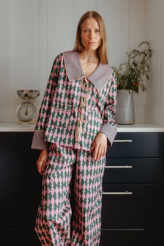 TBCo Cotton Harlequin Pajama Set #3