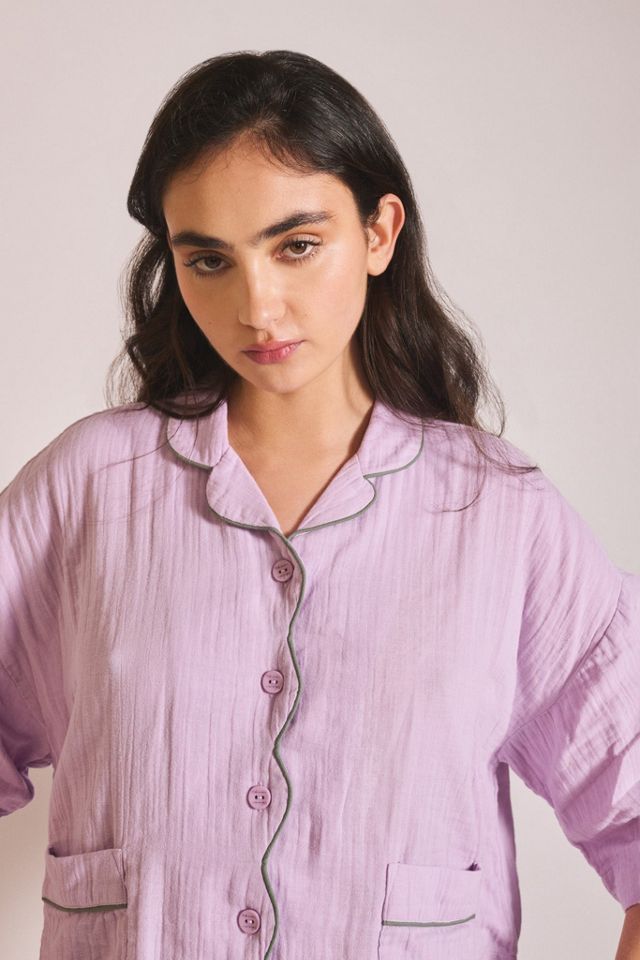 TBCo Cotton Scalloped Pajama Set #1