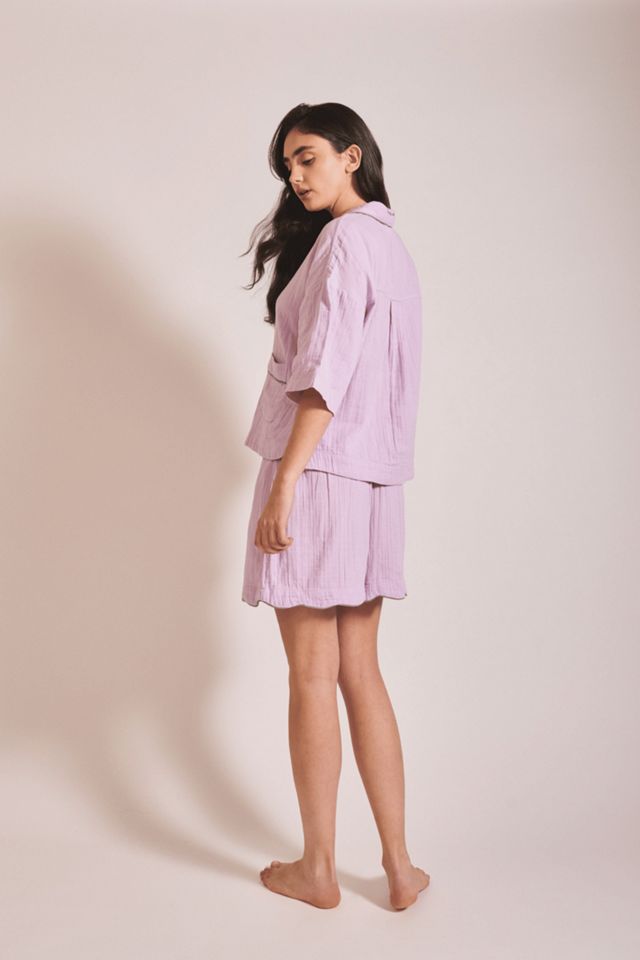 TBCo Cotton Scalloped Pajama Set #2