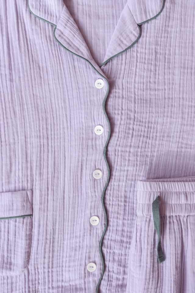 TBCo Cotton Scalloped Pajama Set #3