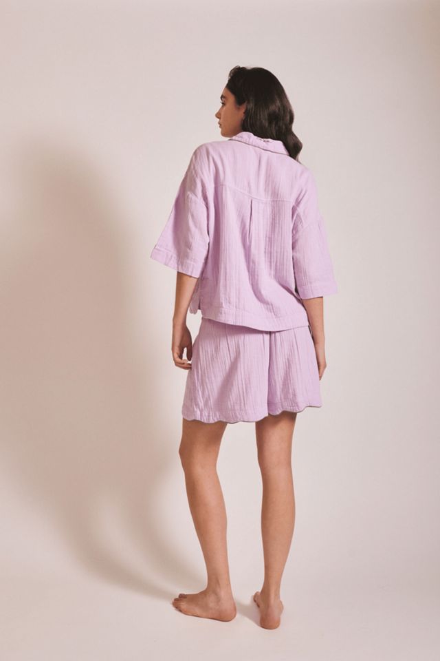 TBCo Cotton Scalloped Pajama Set #4