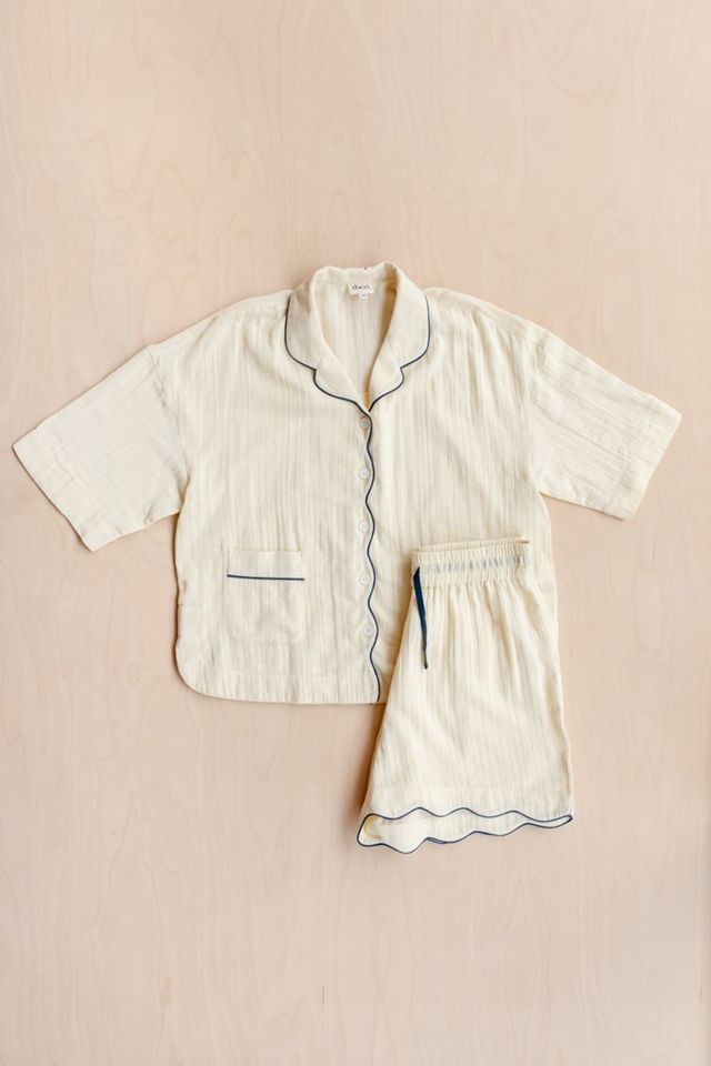 TBCo Cotton Scalloped Pajama Set #1