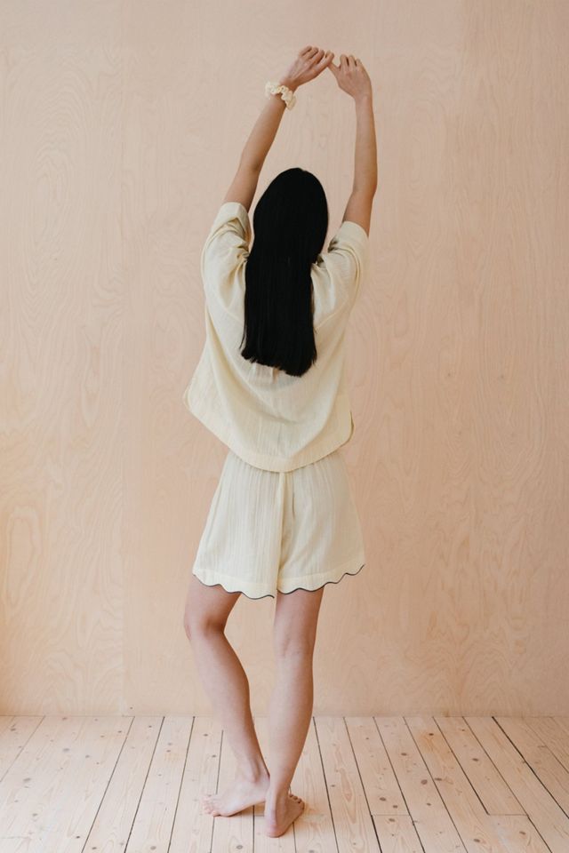 TBCo Cotton Scalloped Pajama Set #2