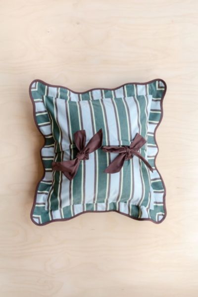 TBCo Cotton Stripe Bow Pillowcase