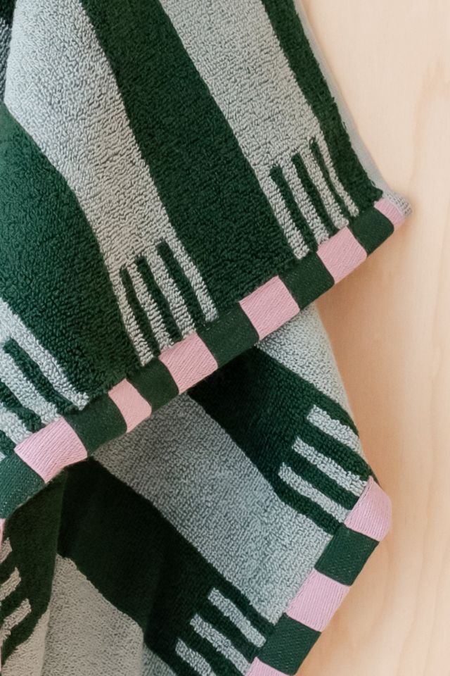 TBCo Striped Terry Cotton Hand Towel Set #3