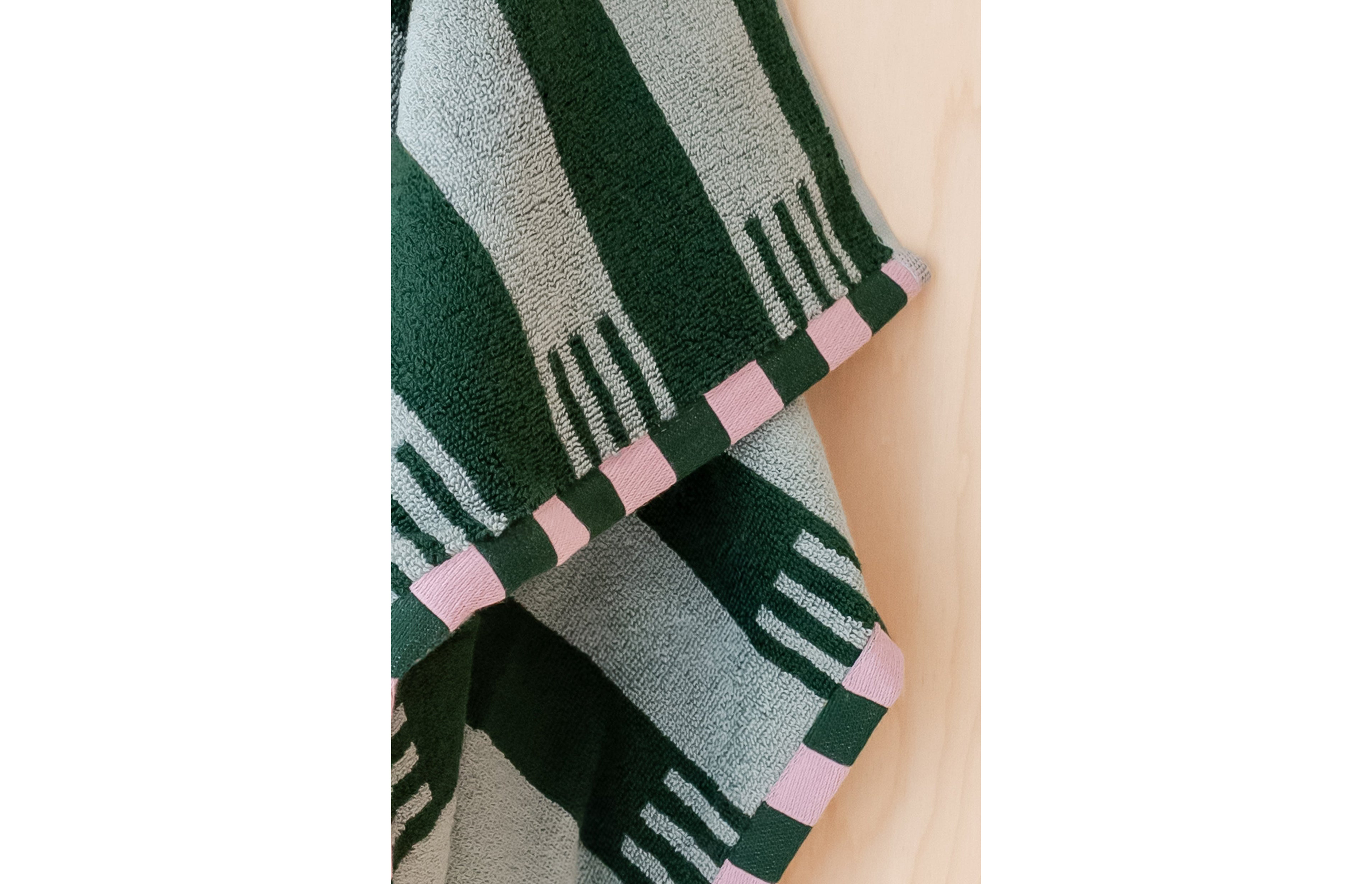TBCo Striped Terry Cotton Hand Towel Set