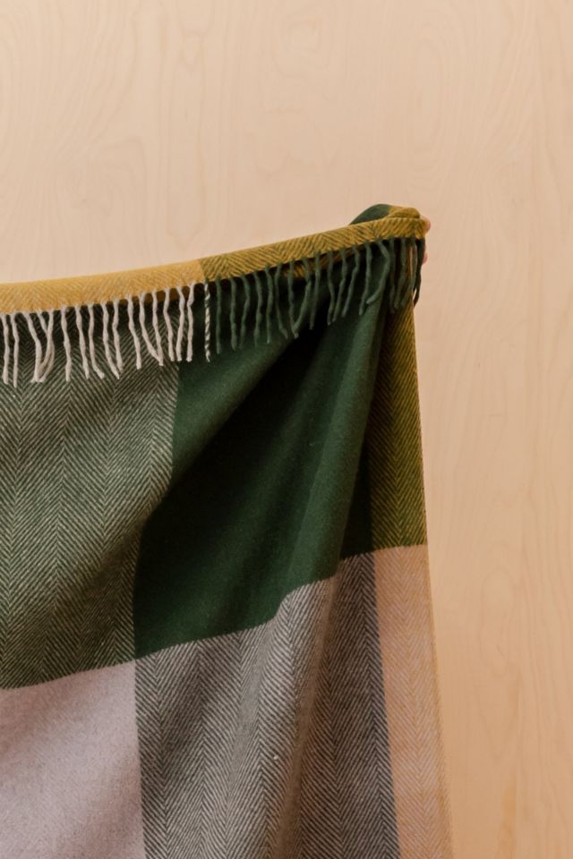 TBCo Recycled Wool Plaid Throw Blanket #1