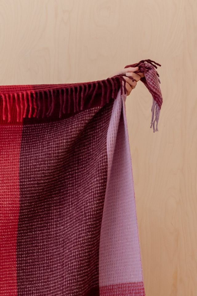 TBCo Recycled Wool Plaid Throw Blanket #2