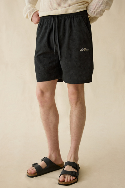 Les Deux Stan Seersucker Swim Shorts
